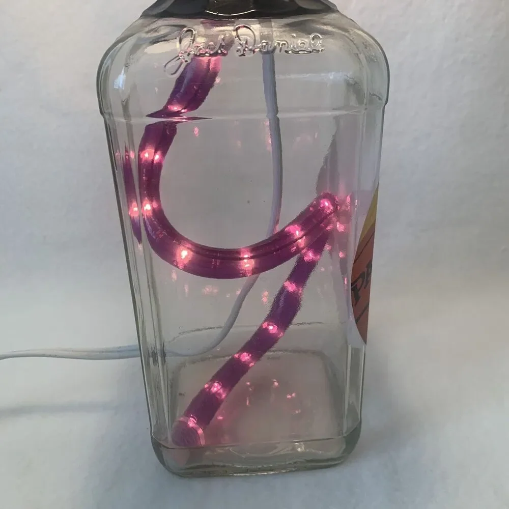 Vintage 2010 Custom Made NBA Los Angeles Lakers Jack‎ Daniel Lamp